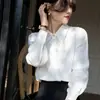 Toma Real de Ropa de Mujer de Primavera 2025 Nueva Camisa Blanca para Mujer Principios de Primavera Tops Coreanos Ligeros y Maduros Ropa Interior