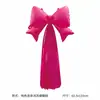 Nuevos globos de papel de aluminio transfronterizos con borlas y lazos decorativos adjuntos, perfectos para arreglos de fiestas de cumpleaños y ventas al por mayor para mujeres