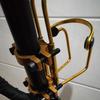 Portavasos de Agua para Motocicleta, Botella de Agua para Bicicleta de Montaña, Portabebidas Ampliado, Aleación de Aluminio Universal Ajustable y Colgante a Voluntad