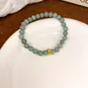 Tendencia Nacional Nuevo Brazalete Chinoiserie de Piedra Natural para Mujer 2024 Nuevo Popular Chinoiserie Joyería de Mano Brazalete de Gama Alta Venta al por Mayor