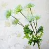 6 cabezas de flor de diente de león artificiales, adornos para decoración del hogar, decoración para fotografía de bodas, plantas y flores verdes