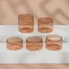 Botella Transparente Marrón Personalizada por el Fabricante para Almacenamiento de Cremas para Mascotas 180-480g Plástico Multiespecificación Tarro para Productos de Cuidado de la Piel