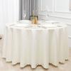 Toalha de Mesa Redonda Vermelha de Hotel Simples Jacquard Casamento Banquete Restaurante Ocidental Toalha de Mesa Redonda Atacado Mesa Redonda Grande
