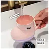 Linda tacita de enjuague bucal con forma de zapato para uso doméstico, vaso para cepillo de dientes infantil, vaso de lavado de dibujos animados para parejas, vaso de plástico para cepillo de dientes de alto valor