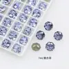 Dongzhou Diamante Cristal Morado Lavanda Para Uñas Boutique de Diamantes Fondo Puntiagudo Cristal K9 Mariposa Popular en Internet Accesorios Populares para Uñas