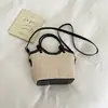 Bolso tote de estilo coreano, alta calidad, gran capacidad, nuevo bolso de hombro de paja 2026, bolso simple para debajo del brazo