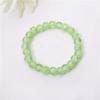 Pulsera de cristal de palomitas de maíz con degradado de hielo y grietas, pulsera de cuentas, linda y bonita pulsera de estudiante, pulsera de verano para mujer, pulsera combinable para mujer