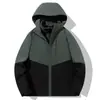 Chaqueta de Trabajo Tres en Uno Desmontable de Dos Piezas a Prueba de Viento Cálida para Otoño e Invierno con LOGOTIPO Estampado y Bordado