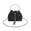 Bolsa de Mão Fashion Estampa de Leopardo Yaozi 2026 Outono/Inverno Nova Bolsa Feminina Tote Bolsa Saco Bolsa Tiracolo Corrente Retro Bolsa da Sorte