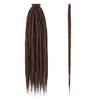 Transfronterizo 24 pulgadas Individual Europeo y Americano Rastas Street Dance Fieltro Rastas Peluca Rastas Tejido a Mano Extensiones de Cabello Rastas Rastas