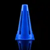 Cono de helado para entrenamiento sensorial infantil, equipo de juguete de cono de tráfico y barricada, cono marcador hueco para entrenamiento de agilidad de fútbol