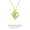 Collar con Colgante de Corazón Símbolo Infinito Chapado en Oro Real para Mujer Estilo Nuevo Transfronterizo Lujo Ligero Nicho Sentido de Alta Gama Cadena para Clavícula Regalo para Novia