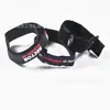 Producción de pulsera de botón de comercio exterior correa de muñeca pulsera de nailon serigrafiada correa de muñeca de velcro correa de muñeca serigrafiada