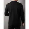 Suéter cárdigan de punto al por mayor transfronterizo para hombre, nueva moda casual de otoño e invierno, chaqueta larga de manga larga con solapa, una pieza, envío directo