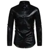 La nueva vestimenta a cuadros de Amazon para el escenario, moda para banquetes, camisa de manga larga para hombre, dropshipping de AliExpress y Amazon