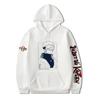 Sudadera con capucha unisex estilo anime Jujutsu Kaisen estilo japonés 2025 nueva moda simple estampada estilo europeo y americano