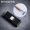 Puxador de madeira de aço inoxidável Hotel Navalha portátil descartável manual Bamboo Handle Razor