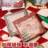 Notas adhesivas retro de alta calidad y estéticamente agradables - un regalo de Navidad perfecto para estudiantes, ideal para journaling, scrapbooking y decoración. Estas notas adhesivas se pueden usar para dejar mensajes y recordatorios.