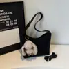 Bolsa Quadrada Pequena Casual Retrô 2025 Inverno Nova Grande Capacidade para o Dia a Dia Bolsa de Ombro sob o Braço Bolsa Transversal Feminina