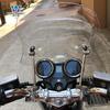 Coche muscular Wolf adecuado para Honda CB1100 parabrisas parabrisas parabrisas delantero piezas de modificación de motocicleta retro
