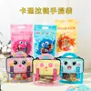 Bolsas Tote para Presente Infantil, Sacos para Embalagem de Doces de Feriado, Sacos para Assar, Sacos com Zíper para Biscoitos, Sacos de Embalagem de Doces com Desenhos