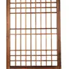 Estilo Japonés y Coreano Retro Rejillas de Madera Ventana de Flores Guardería Rincón de Plantas Decoración de Pared Valla de Madera Patio Jardín Valla de Madera