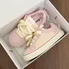 Zapatos Blancos de Rayas Estrelladas de Dopamina Estilo Coreano para Mujer 2026 Principios de Otoño Nuevos Estudiantes Versátiles Ins de Moda Zapatos de Pan