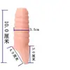 Dropshipping del Fabricante Juguetes Sexuales para Pareja Masculina Anillo de Bloqueo de Semen de Silicona Condón para Pene Condón Partícula de Dragon Ball Colmillo de Lobo
