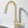 Grifo para lavabo de acero inoxidable con acabado negro, agua fría y caliente, estilo europeo, pintado, para baño, cuadrado, de un solo agujero alto
