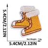 Conjunto de patches de tecido bordado mais vendido internacionalmente: série de patches bordados de pombo, borboleta, trem com adesivo termocolante, em estoque