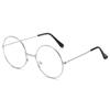 Gafas Redondas Vintage Marco para Hombres Miopía Marco de Gafas Liso para Mujeres Estilo Coreano Moda Marco de Gafas para Estudiantes