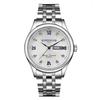 Correa de Acero Inoxidable Impermeable Ultradelgada Genuina Relojes de Cuarzo para Hombres y Mujeres Relojes para Hombres Relojes para Estudiantes Damas Hombres Relojes Dorados
