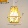 Nuevo candelabro de bambú estilo chino para casas de huéspedes, barras de bar, salones de té creativos y únicos, restaurantes de hot pot y comedores; Luminarias de linterna de bambú estilo chino