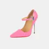Zapatos de tacón ultra alto para mujer de comercio exterior Amazon AliExpress, punta fina sexy, charol, talla grande 35-46, zapatos de vestir bajos