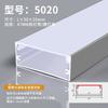 Lámpara con ranura para tarjetas lámpara lineal ranura de aluminio lámpara de línea led lámpara de tira empotrada sin lámpara lineal principal ranura para lámpara de perfil de aluminio