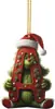 Decoraciones del Alfabeto del Grinch de Amazon Decoraciones para Árbol de Navidad Adornos Colgantes