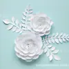 Decoración de Papel Tridimensional para Bodas y Fiestas, Flores de Papel, Decoración para Habitaciones Infantiles, Flores, Rosas en Forma de Corazón