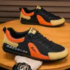 Novos Sapatos Masculinos de Comércio Exterior, Sapatos Slip-On Masculinos Modernos, Tecido Respirável, Leves, Confortáveis, Sapatos Casuais Esportivos Atacado