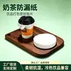 Papel à prova de vazamento para bubble tea, filme de vedação para embalagem de bubble tea, tampas de vedação para copos de café, papel à prova de derramamento para bebidas, tampas de leite de soja, papel de vedação