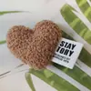 22 Invierno Lana de Cordero Imitación Corazón Rizado Accesorios Funda para Teléfono Móvil Joyería Algodón de Felpa Relleno Zapatos Estéreo y Calcetines y Sombreros