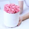 Ramo de Rosas Flor Eterna con 7 Rosas, Grado A, Regalo de Cumpleaños Transfronterizo, Regalo de Exhibición para el Día de San Valentín, Día del Maestro