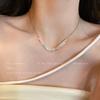Japonês e coreano ins simples amor borboleta colar para as mulheres luz de luxo nicho design clavícula cadeia Colar de pérolas estilo frio para as mulheres