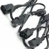 Cable de alimentación de cola de pin C19.C20 enchufe cable de alimentación C13C14 enchufe macho y hembra para tubo de computadora enchufe para arrocera