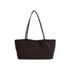 Bolsa Transfronteiriça Simples de Grande Capacidade para Mulheres 2026 Nova Moda Bolsa de Ombro para o Dia a Dia Bolsa de Mão de Tecido de Nylon Bolsa Tote