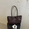 2026 Nova Bolsa Melanin Retro de Alta Qualidade Moda Feminina Bolsa de Ombro Único de Grande Capacidade Bolsa de Mão Tote