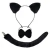Tiara Popular com Orelhas de Gato e Coleira, Grampo de Cabelo de Gato para Menina, Ornamento de Jardim Personalizado, Presilha de Cabelo Excêntrica, Adequado para Cosplay