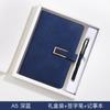 Caderno A5 Caixa de Presente Personalizada com Logo Conjunto Presente Corporativo de Alto Padrão Bloco de Notas Livro de Registro para Reuniões de Escritório