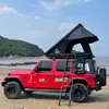 Barraca de Teto para Carro Triangular de Cinco Lados com Teto Rígido para Acampamento ao Ar Livre, Sem Montagem Necessária, Barraca de Carro de Montagem Rápida