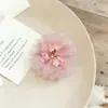 Pinza para el Cabello Popular de Flor de Orquídea Mariposa 2026 para Mujer, Pinza para el Cabello de Flor de Hortensia Estilo Vacaciones en la Playa, Accesorio para el Cabello con Pinza de Flor Artificial para Mujer