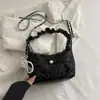 Bolsa de Ombro Transversal de Luxo da Moda e Tendência com Cravação de Diamantes para Mulheres, Novo Estilo Inverno 2026, Super Popular, Fofa e Estilosa